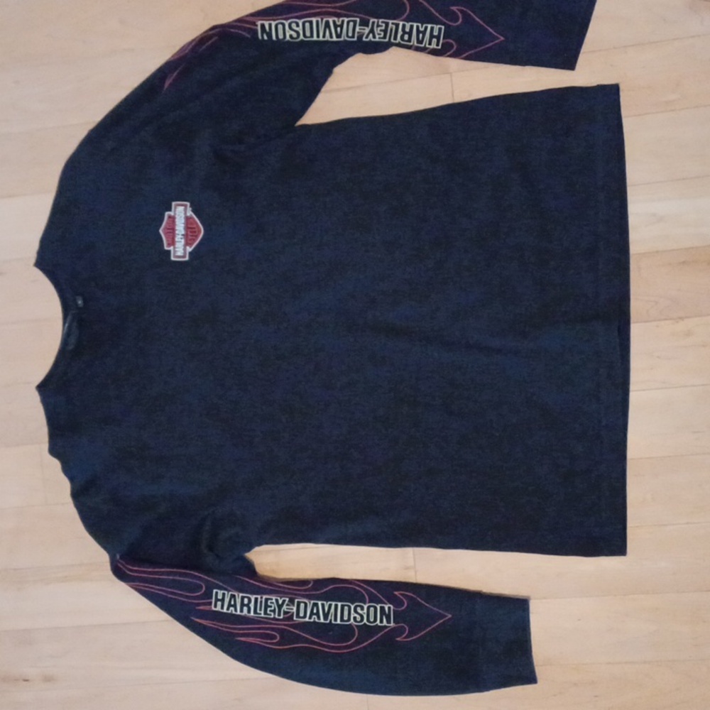 Genuine Brand New With Tags Harley-Davidson Men's Black Shirt